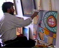 Sarmad Ghazi painting a bright picture for us all.